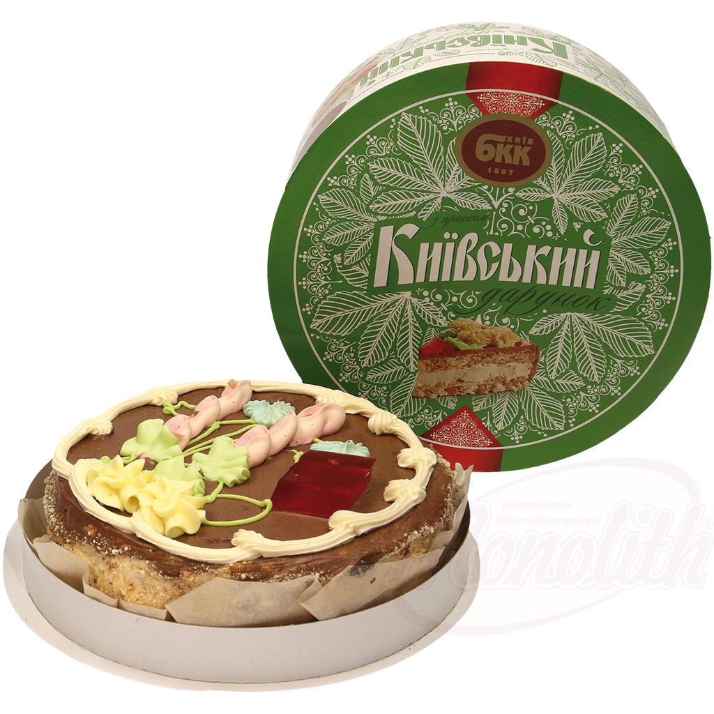 Tarte "Kievskij" aux cacahuètes, surgelée - OURS MARKET