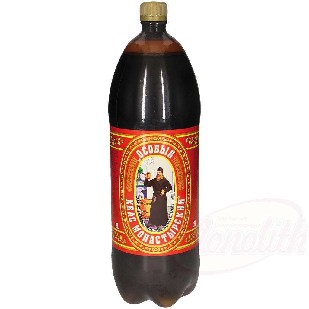 Carbonated soft drink Kwas Monastyrsky Osobyi